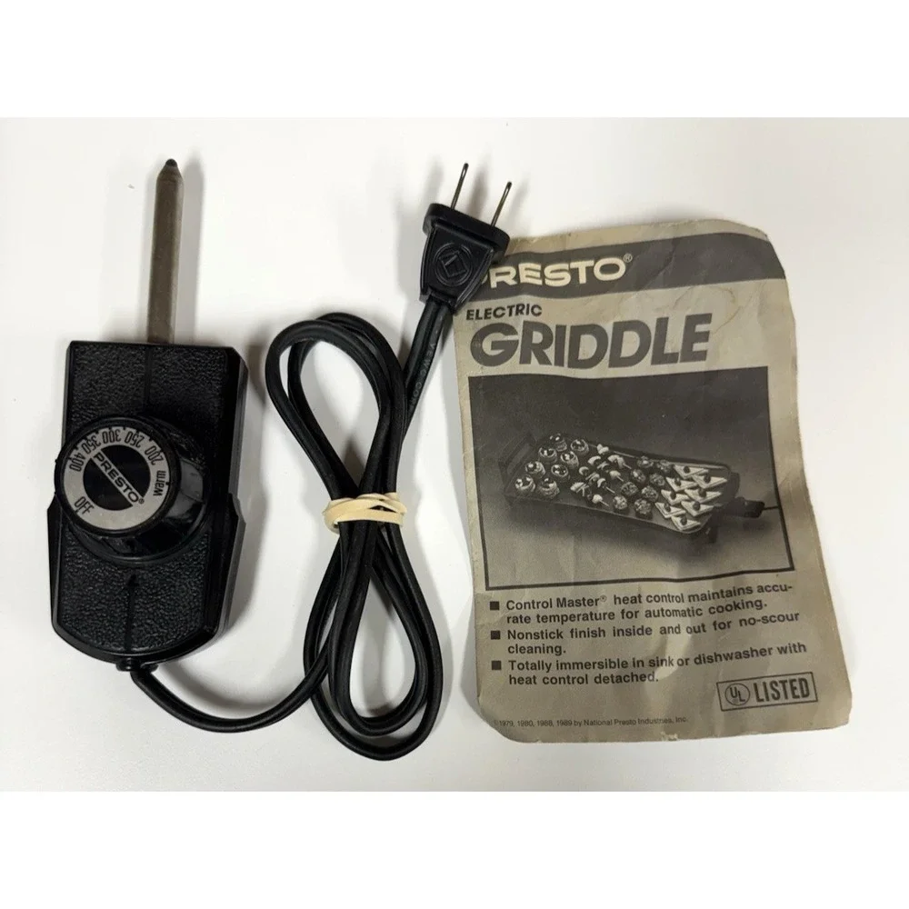 Presto Skillet Griddle Deep Fryer Temperature Controller‎ Model # 0690003 E73717